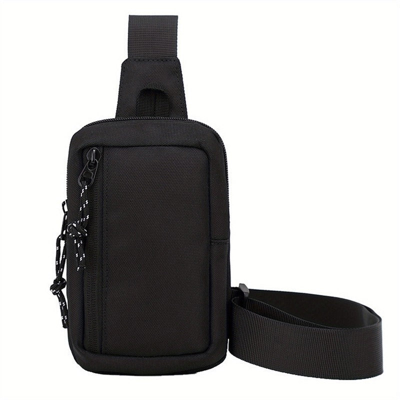 📢📢50 % DE RÉDUCTION !! ⏰Sac Bandoulière Homme Urban Commuter – Tissu Polyester Résistant Eau, Compartiments Organisés Passeport Téléphone Clés, Sangle Réglable 3 Ports · Ultraléger · Noir ✨