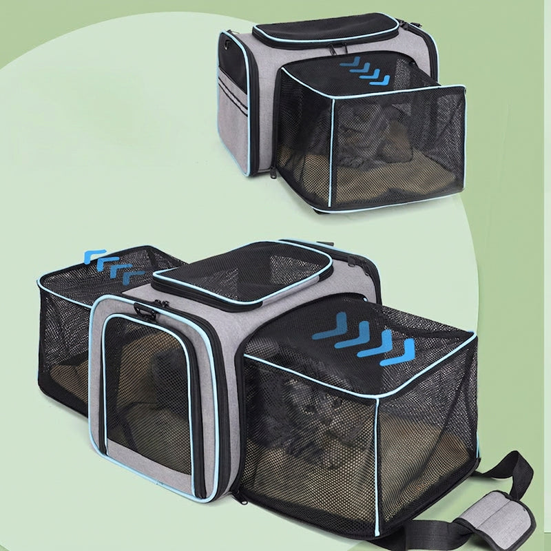 Sac de Transport Extensible pour Animal de Compagnie