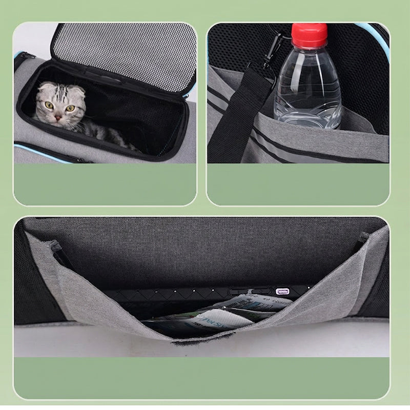 Sac de Transport Extensible pour Animal de Compagnie