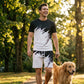 👕 OFFRE LIMITÉE -50 % ! 💥 Ensemble décontracté à imprimé dynamique pour homme – Coups de pinceau 3D, tissu doux, coupe ergonomique ✨