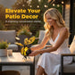 🐝PROMO FLASH 50%🌸Lumière Abeille Solaire Suspendue – Métal, Allumage Auto Crépuscule, Résiste Intempéries, 6-12h d'Éclairage, Idéale Jardin & Balcon 🏡✨