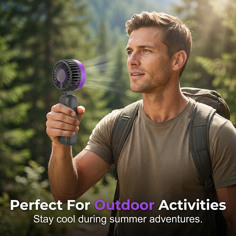 🌀💨 PROMO FLASH 50% ! Ventilateur de Rafraîchissement Portable 3 en 1 – Refroidissement Semi-conducteur, 100 Vitesses, Batterie 12h, Compact, 4 Couleurs, Parfait pour Camping & Déplacements 🔋