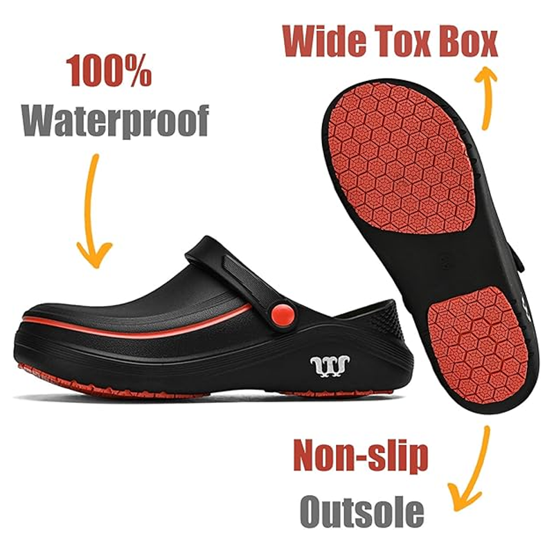 Chaussures de Sécurité Imperméables & Anti-Huile avec Semelle Coussinée