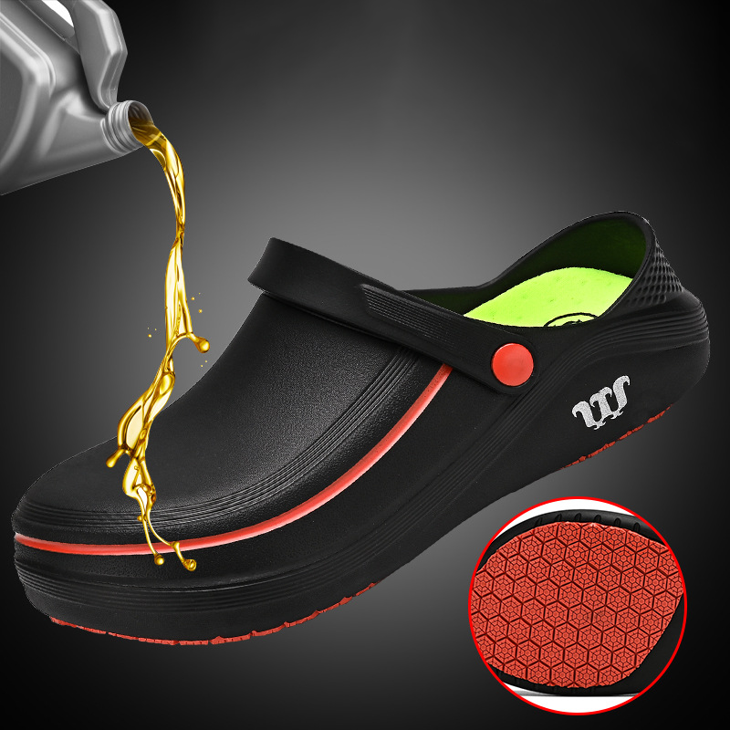 Chaussures de Sécurité Imperméables & Anti-Huile avec Semelle Coussinée