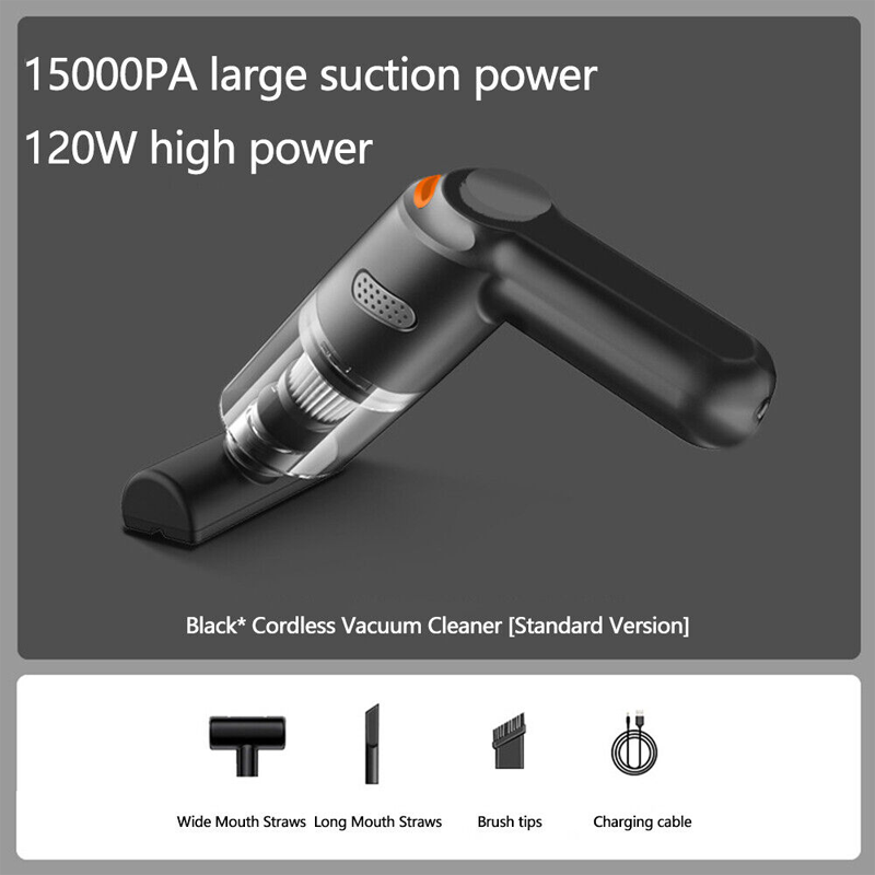 🚗 Aspirateur Voiture Sans Fil – Aspiration 10000Pa, Léger 400g & Batterie 4000mAh – 30 Min d’Autonomie – Parfait pour Voiture, Maison et Bureau 💨✨