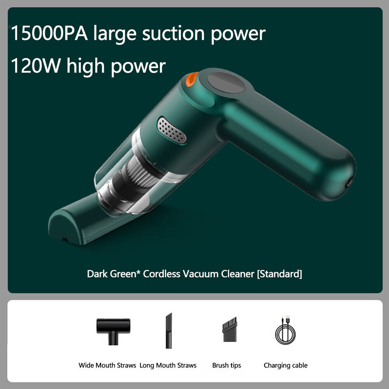 🚗 Aspirateur Voiture Sans Fil – Aspiration 10000Pa, Léger 400g & Batterie 4000mAh – 30 Min d’Autonomie – Parfait pour Voiture, Maison et Bureau 💨✨