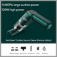 🚗 Aspirateur Voiture Sans Fil – Aspiration 10000Pa, Léger 400g & Batterie 4000mAh – 30 Min d’Autonomie – Parfait pour Voiture, Maison et Bureau 💨✨
