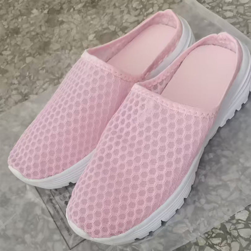 🔥-42%👟 Mules en Maille Aérée Unisexes – Semelle Épaisse Confortable Anti-Dérapante🌿 légères et confortables pour le quotidien