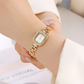 ⏳⌚ PROMO FLASH 50% ! Montre Bracelet Carrée à Quartz Femme – Cordon Coulissant Ajustable, Cristaux Scintillants, 9 Coloris, Idéale Bureau & Soirée ✨