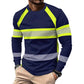 👕 PROMO LIMITÉE 50% DE RÉDUCTION ! ✨ T-Shirt Manches Longues Color Block – Contrasté, Respirant, Coupe Sport 🔥
