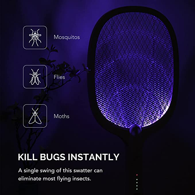 🦟Chasse-moustiques 2-en-1 & veilleuse – électrique, sans produit chimique & silencieux, idéal pour la maison, la chambre et le camping🔋