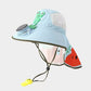 ❄️Chapeau à visière avec protection solaire et ventilateur intégré