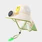 ❄️Chapeau à visière avec protection solaire et ventilateur intégré