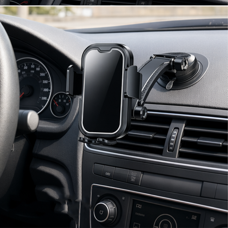 🚗 -50% MAINTENANT ! ✨ Support Téléphone Voiture Magnétique à Ventouse Nano – Une main & multi-angle – Stable & sécurisé pour chaque trajet 📱