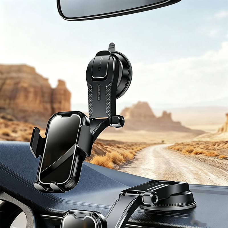 🚗 -50% MAINTENANT ! ✨ Support Téléphone Voiture Magnétique à Ventouse Nano – Une main & multi-angle – Stable & sécurisé pour chaque trajet 📱