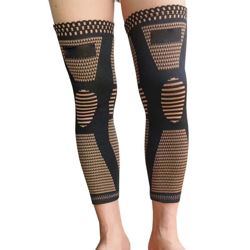 Full-Leg Compression Sleeve – Anti-Slip & Breathable Support