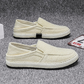 Chaussures slip-on décontractées en toile pour homme