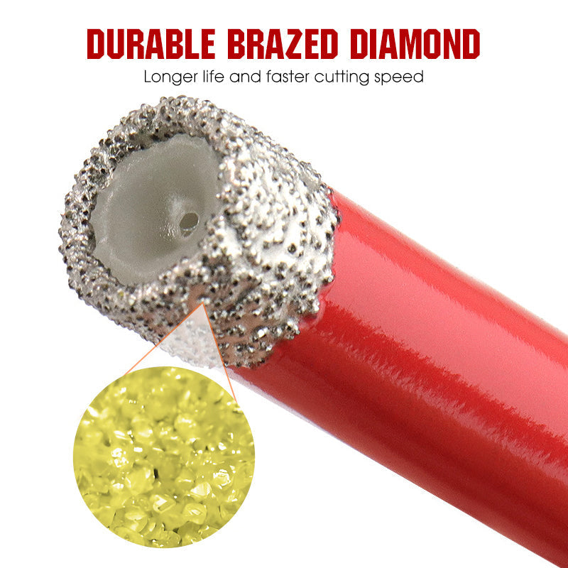💎💎-50% ⏰Kit Professionnel de Forets Diamantés à Sec pour Carrelage (6-35mm)
