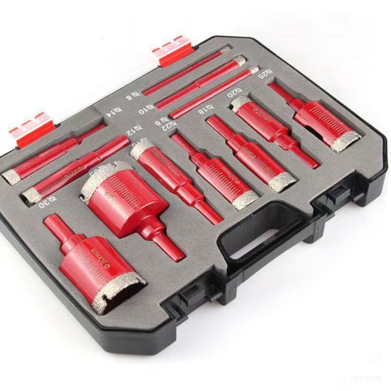 💎💎-50% ⏰Kit Professionnel de Forets Diamantés à Sec pour Carrelage (6-35mm)