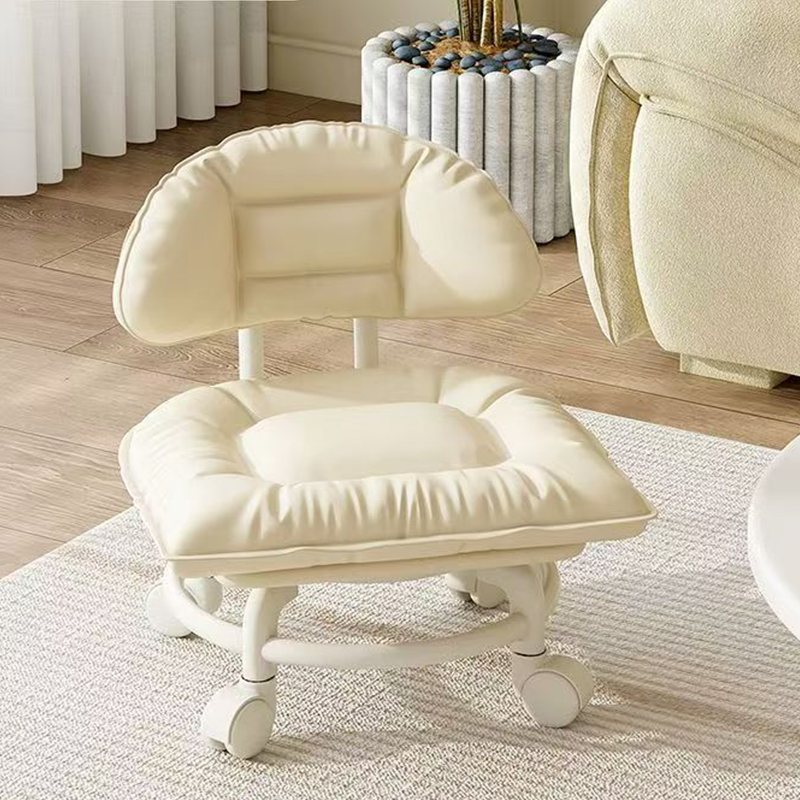 🎉 Soldes 2026 — Plus de 12 000 vendus ! 🪑 Tabouret bas roulant avec dossier – Roulettes silencieuses et confort nuage ☁️