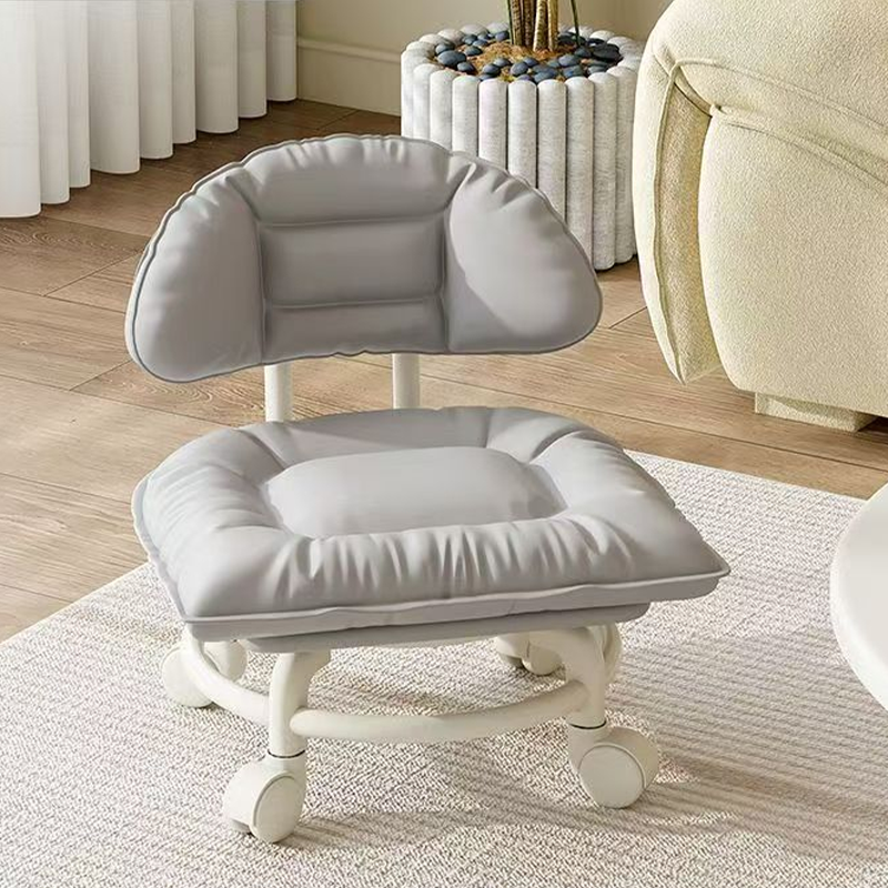 🎉 Soldes 2026 — Plus de 12 000 vendus ! 🪑 Tabouret bas roulant avec dossier – Roulettes silencieuses et confort nuage ☁️