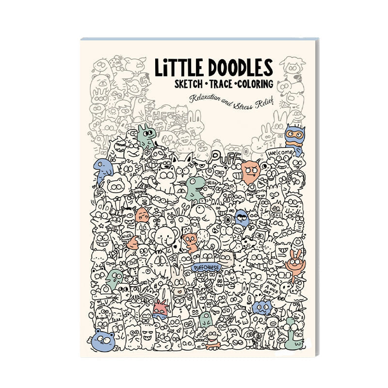 📢📢50% DE RÉDUCTION !! ⏰Livre de Coloriage Art Doodle Créatif