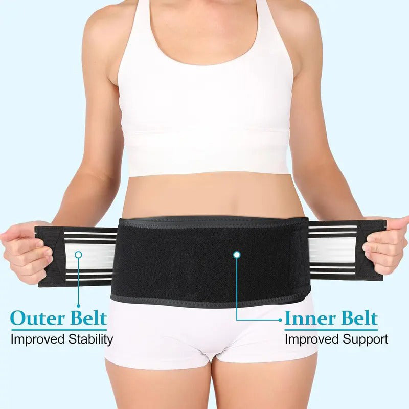 💪 PROMO LIMITÉE 50% DE RÉDUCTION ! ✨ Ceinture Sacro-Iliaque Sciatique – Respirante, Soutien Post-Partum, Maintien Sécurisé 🩹