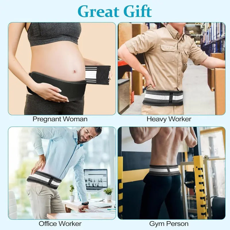💪 PROMO LIMITÉE 50% DE RÉDUCTION ! ✨ Ceinture Sacro-Iliaque Sciatique – Respirante, Soutien Post-Partum, Maintien Sécurisé 🩹