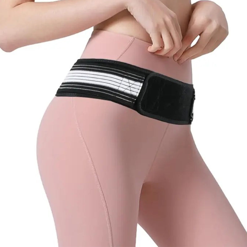 💪 PROMO LIMITÉE 50% DE RÉDUCTION ! ✨ Ceinture Sacro-Iliaque Sciatique – Respirante, Soutien Post-Partum, Maintien Sécurisé 🩹