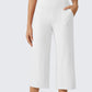 👖 PROMO LIMITÉE 50% DE RÉDUCTION ! ✨ Pantalon Court Large Décontracté Femme – Poches Latérales, Respirant, Polyvalent 🌿