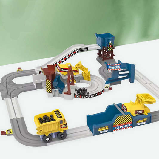 📢📢50% DE RÉDUCTION !! ⏰ Ensemble de train électrique interactif – Pistes modulaires & lumières – Parfait pour stimuler l’imagination des enfants – facile à assembler, compatible avec d’autres circuits 🎄✨