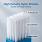 🪟🔥 Brosse nettoyage 2-en-1 pour rainures vitres, fentes et joints, nettoyage précis sans effort pour la maison ✨