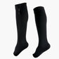 Chaussettes de sport de maintien montant jusqu'aux genoux avec fermeture à glissière