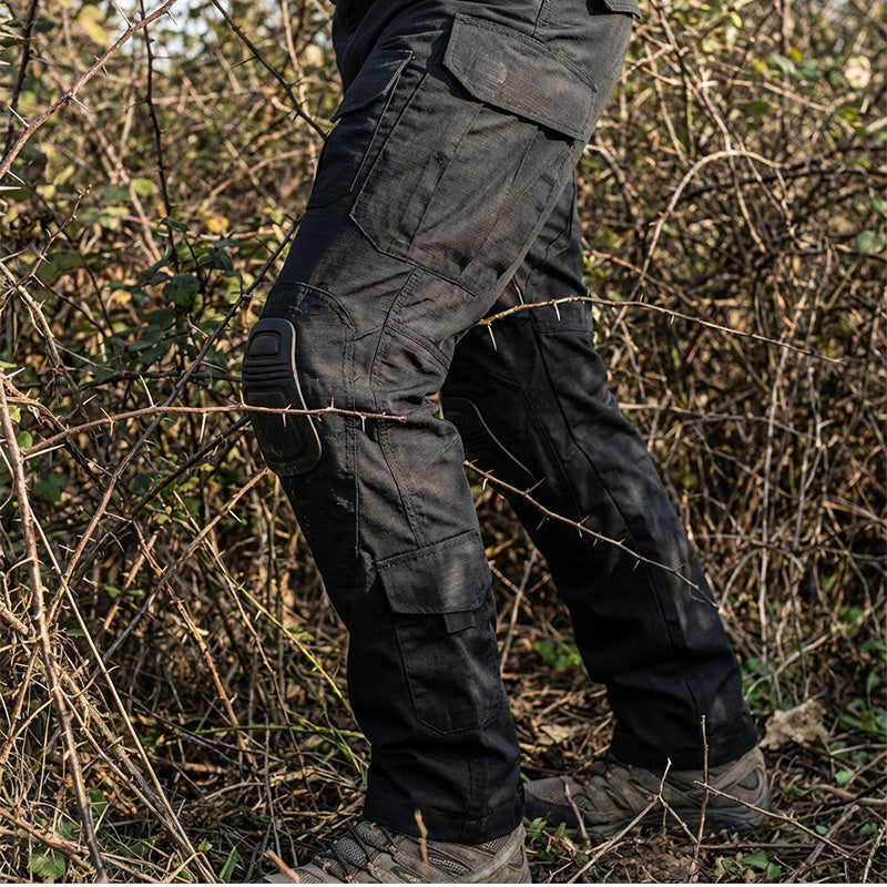 👖 OFFRE LIMITÉE –50% ! ✨ Pantalon Cargo Tactique Homme avec Genouillères – Genouillères Amovibles, Multi-Poches & Genoux Articulés – Protection et Mobilité sur Tous les Terrains 🛡️💪