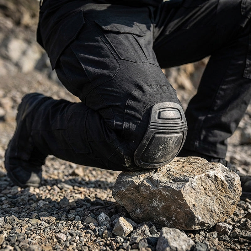 👖 OFFRE LIMITÉE –50% ! ✨ Pantalon Cargo Tactique Homme avec Genouillères – Genouillères Amovibles, Multi-Poches & Genoux Articulés – Protection et Mobilité sur Tous les Terrains 🛡️💪