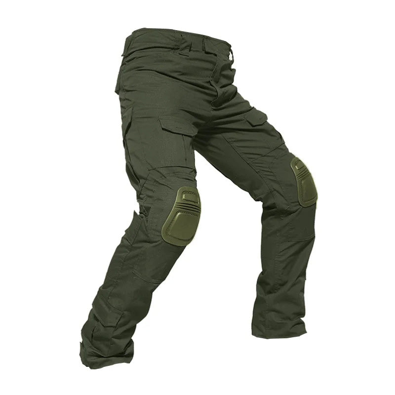 👖 OFFRE LIMITÉE –50% ! ✨ Pantalon Cargo Tactique Homme avec Genouillères – Genouillères Amovibles, Multi-Poches & Genoux Articulés – Protection et Mobilité sur Tous les Terrains 🛡️💪