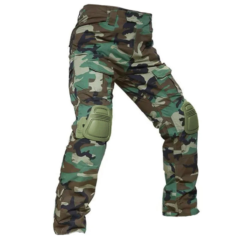 👖 OFFRE LIMITÉE –50% ! ✨ Pantalon Cargo Tactique Homme avec Genouillères – Genouillères Amovibles, Multi-Poches & Genoux Articulés – Protection et Mobilité sur Tous les Terrains 🛡️💪