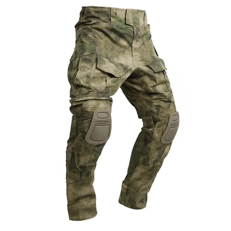 👖 OFFRE LIMITÉE –50% ! ✨ Pantalon Cargo Tactique Homme avec Genouillères – Genouillères Amovibles, Multi-Poches & Genoux Articulés – Protection et Mobilité sur Tous les Terrains 🛡️💪