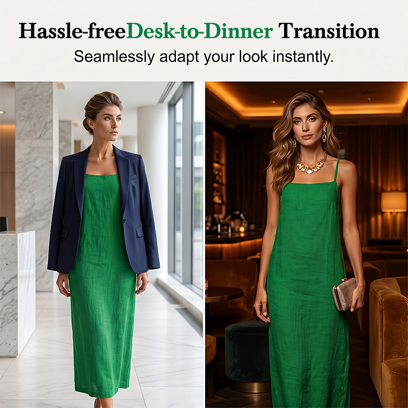 👗 50% DE RÉDUCTION 🌸 Robe nuisette – Fluide, légère & intemporelle – 45K+ vendues, parfaite pour l’été ou le quotidien – élégante et confortable ✨☀️🌿