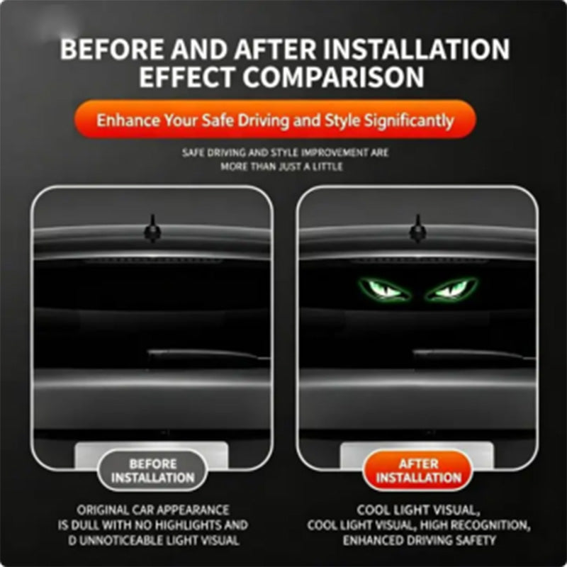 ⏳50 % de réduction pour une durée limitée⏰Feu d'avertissement LED à énergie solaire pour voiture🚗🔆