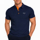 🎉 SOLDES 2026 – PLUS DE 15 000 VENDUS ! 🎉 👕 T-shirt Homme à Manches Courtes Respirant – Tissu Extensible Premium, Col Structuré & Patte de Bouton Contrastée – Confort et Style au Quotidien ✨💙