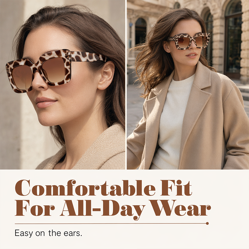 📢📢50% OFF !! ⏰50K+ SOLD!  ☀️Statement Square Sunglasses🕶️