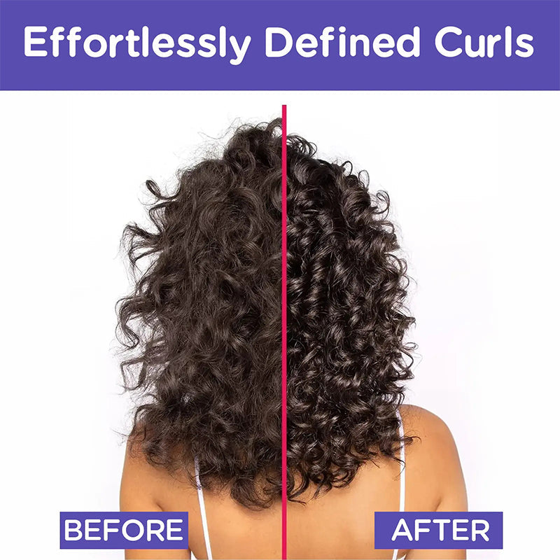 🌀🪮 Brosse à ventilation spécial boucles | Démêlage sans douleur, préserve la forme des cheveux crépus et ondulés ✅