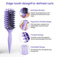 🌀🪮 Brosse à ventilation spécial boucles | Démêlage sans douleur, préserve la forme des cheveux crépus et ondulés ✅