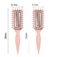 🌀🪮 Brosse à ventilation spécial boucles | Démêlage sans douleur, préserve la forme des cheveux crépus et ondulés ✅