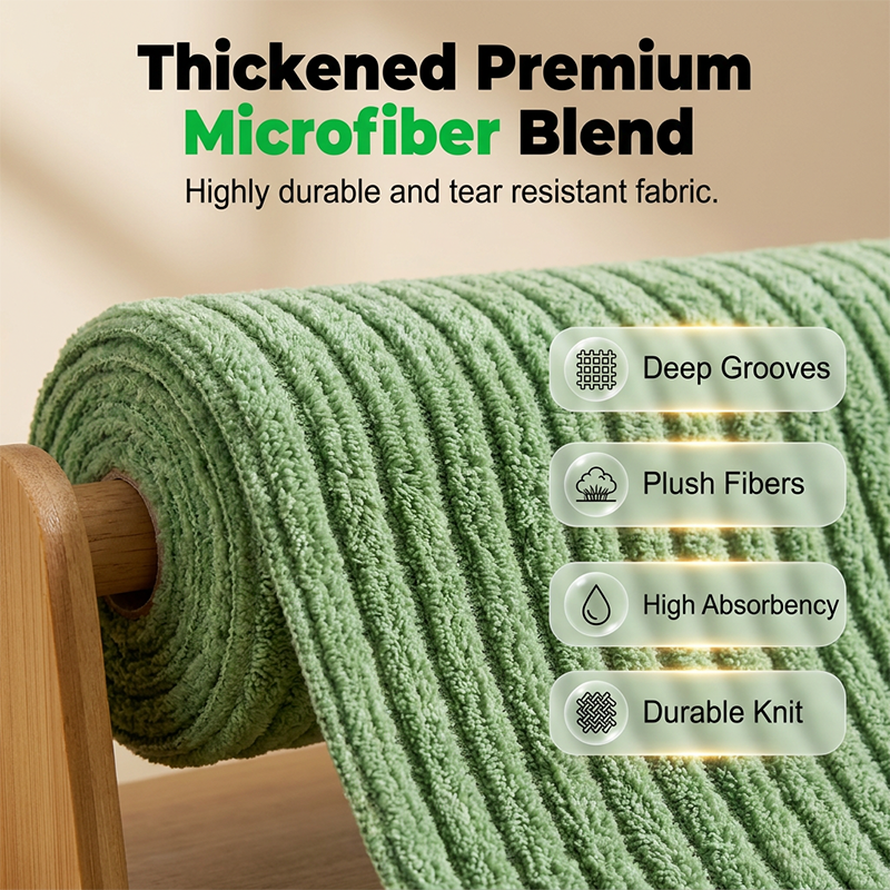 📢 50% DE RÉDUCTION ! ⏰ Rouleau de Chiffons Nettoyants Jetables – Microfibre – Détachables & Ultra-Absorbants for Cuisine