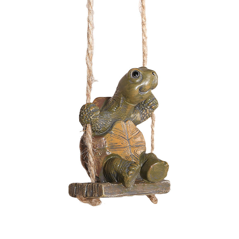 🐢 Soldes 2026 — Plus de 101 000 vendus!🔥 Décoration Tortue Balançoire – Accent Extérieur Enchanteur 🌿