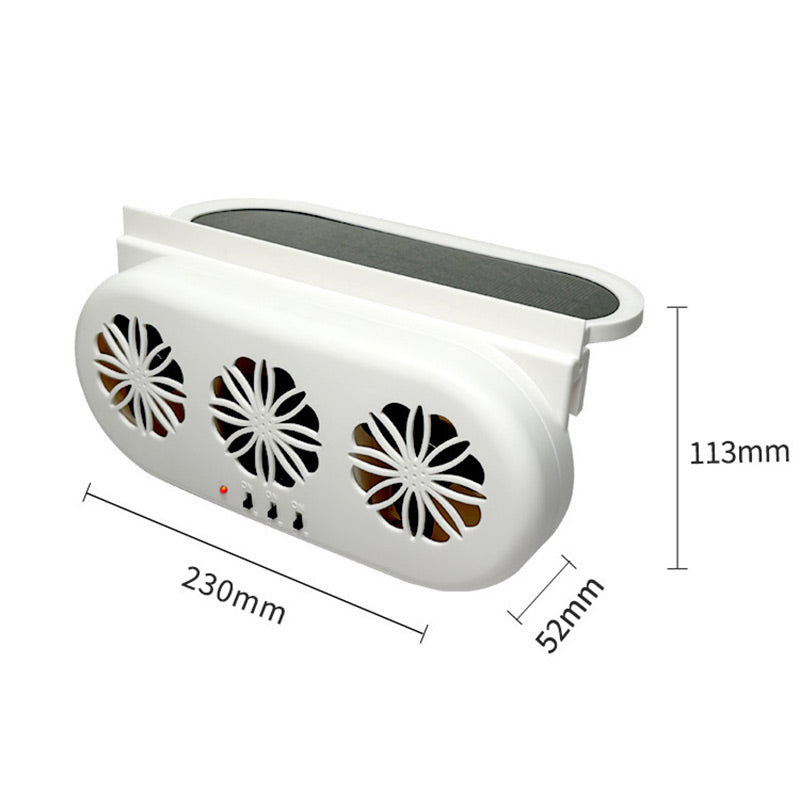 📢📢50 % DE RÉDUCTION !! ⏰Ventilateur d'extraction solaire à circulation d'air pour voiture - Artefact de refroidissement