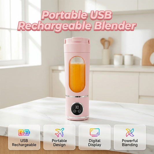 📢📢50% DE RÉDUCTION !! ⏰ Mixeur Portable Rechargeable USB