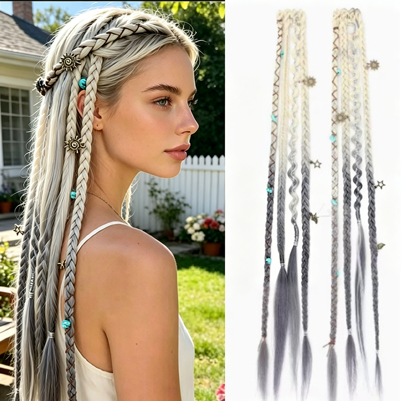 📢📢 -50 % !! ⏰ Extensions de cheveux pré-tressées style Maillard